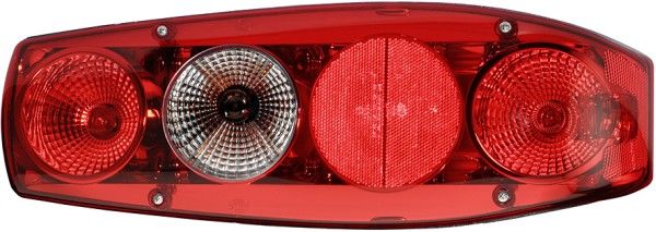 Tail Light Assembly E4 9836 - 12V, 504 x178 mm