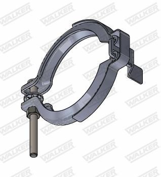 Clamping Piece, exhaust system