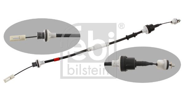 Cable Pull, clutch control Saab - 49 01 724