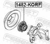 Wheel Hub SSANGYONG 4142034000