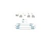 Accessory Kit, brake shoes
