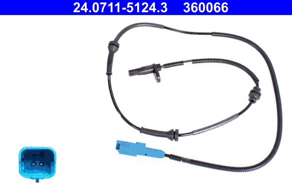 Sensor, wheel speed PSA 4545 97