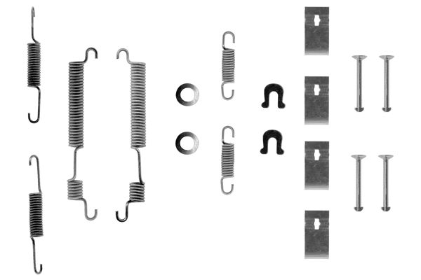 Accessory Kit, brake shoes