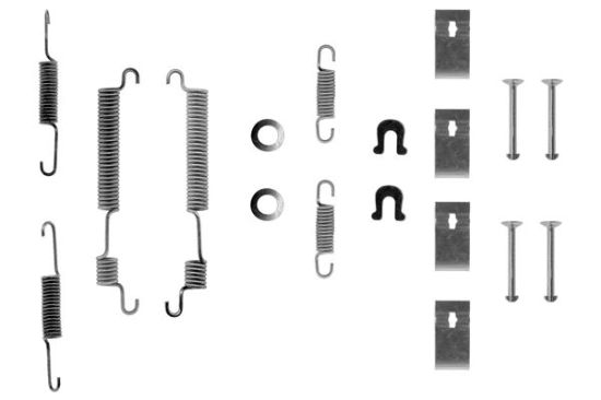 Accessory Kit, brake shoes