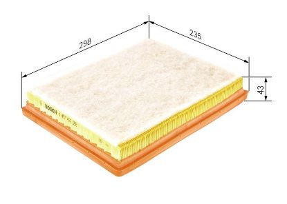 Air Filter CADILLAC - 12788338, SAAB - 32016013