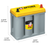 Starter Battery 38Ah 460A 237*129*227  - + Käivitus/Püsitoide (J)
