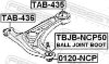 Bellow, ball joint DAIHATSU 48069-09041, TOYOTA 48068-19176