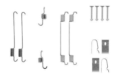 Accessory Kit, brake shoes
