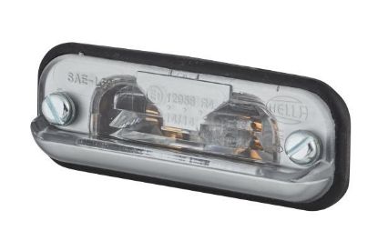 Licence Plate Light KRONE E1 12958 - Chrome
