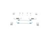 Accessory Kit, brake shoes