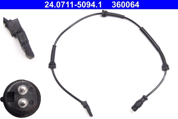 Sensor, wheel speed Renault 82 00 084 125