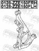 Steering Knuckle, wheel suspension TOYOTA 43211-12460