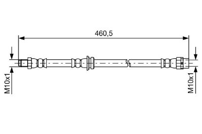Brake Hose BMW - 34 30 6 776 293