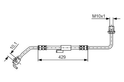 Brake Hose FORD - 6 149 180