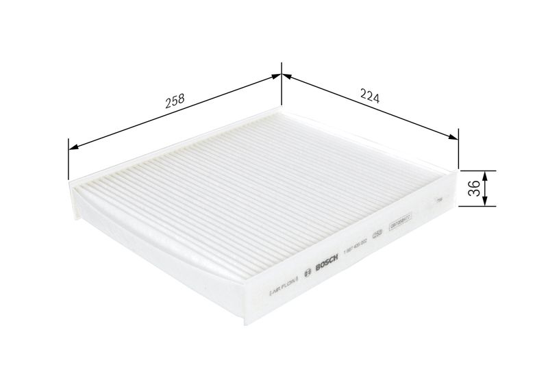 Filter, cabin air VAG - 6R0 820 367
