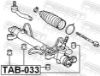 Mounting, steering gear TOYOTA 45510-20100