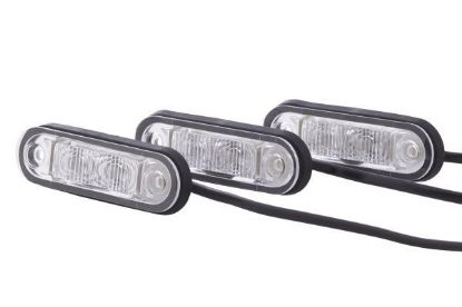 Licence Plate Light LED valge 10-33V, 79x26mm
