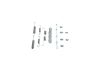 Accessory Kit, brake shoes