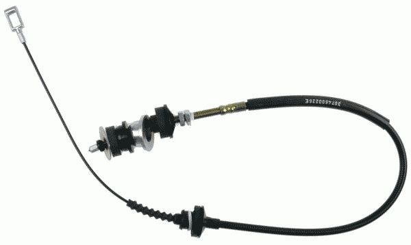 Cable Pull, clutch control JUMPER Buss (230P) -02a.