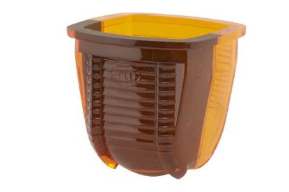 Lens, direction indicator