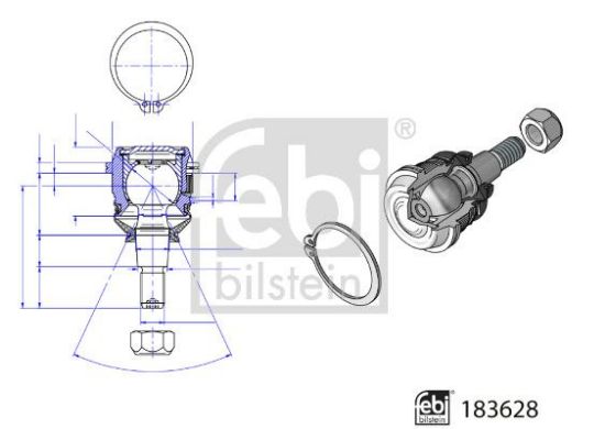 Ball Joint HYUNDAI 54530-C8500