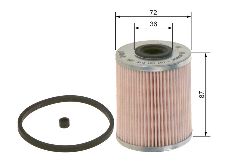 Fuel Filter PSA - 1906 53, VOLVO - 30652292