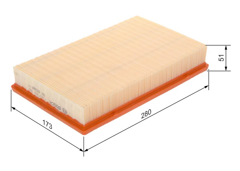 Air Filter FORD - 1 232 494, VOLVO - 8683560