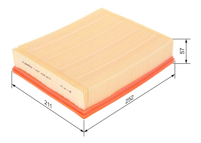 Air Filter PSA - 1444 Q7, VAG - 058 133 843 D