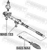Mounting, steering gear MITSUBISHI 4410A102
