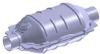 Catalytic Converter, universal UNIV Kat. toru läbim. 54 mm+O2