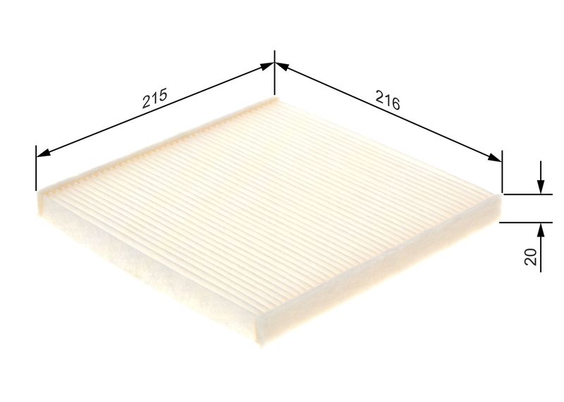 Filter, cabin air SUBARU - 72880 AG000, TOYOTA - 87139 28010