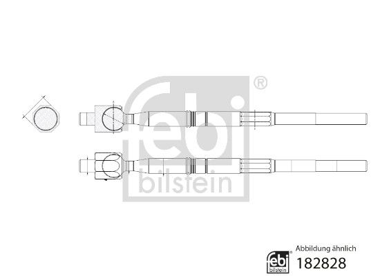 Inner Tie Rod Isuzu 8-98165-055-0