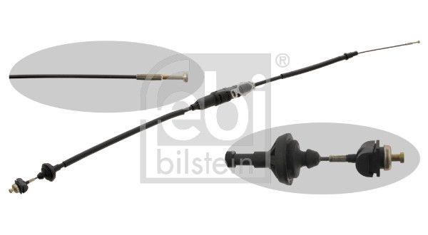 Cable Pull, clutch control VW-Audi - 7D1 721 335