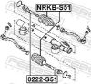 Bellow, steering NISSAN 48203-VG026