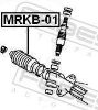 Bellow, steering CHERY A213401103, CHRYSLER MB350581, MITSUBISHI MB