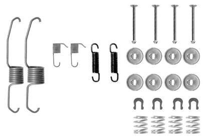 Accessory Kit, brake shoes