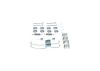Accessory Kit, brake shoes