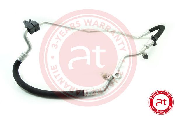 High-/Low Pressure Line, air conditioning MB W169  2004-2012W245  2005-2011