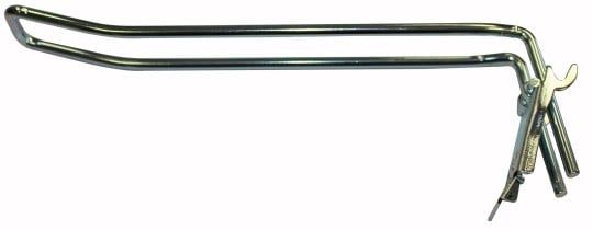 Double Hook, pegboard tool table Double Hook 200 x 4.8 mm