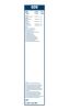 Wiper Blade TWIN 609 SET 600/600mm düüsiga