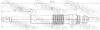 Glow Plug ALFA ROMEO 60617002, CHRYSLER 046072003F, FIAT 606
