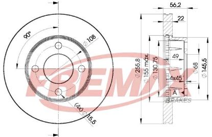Brake Disc VAG - 895 615 301A