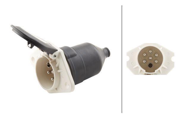 Socket 7-klemmiga, 7-lapikpistikühend