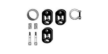 Mounting Kit, exhaust system Peugeot 306 L4