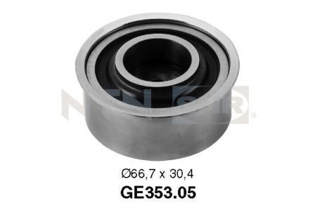 Deflection Pulley/Guide Pulley, timing belt Opel