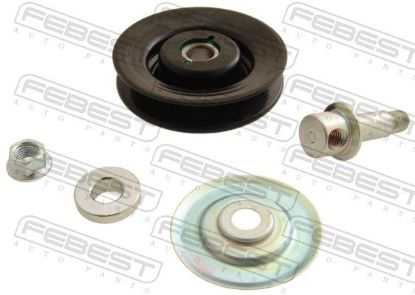 Tensioner Pulley, V-ribbed belt GM 96208428, MITSUBISHI 7813A136, TOYOTA 88440-350