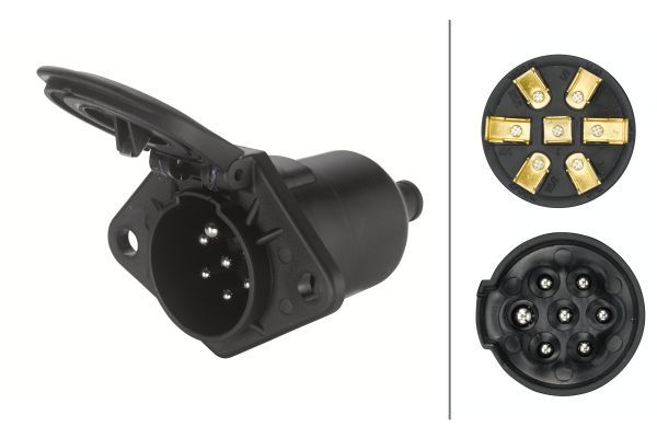 Socket 7-klemmiga, lapikpistikühendus