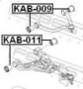 Mounting, control/trailing arm HYUNDAI 54580-3E001, KIA 54580 3E001