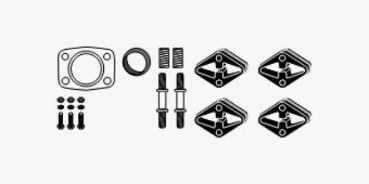 Mounting Kit, exhaust system BMW 318i E90/E91