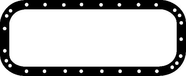 Gasket, oil sump Bmw 11131730234